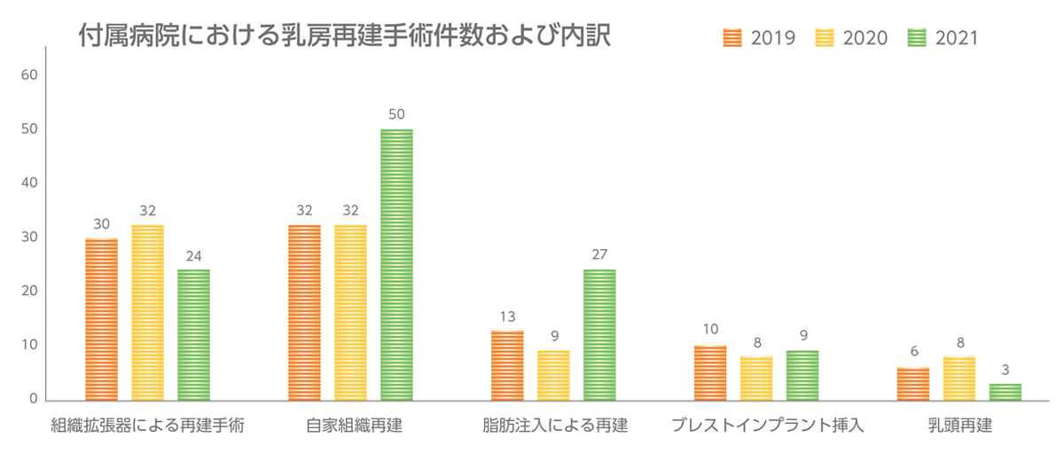 乳房再建手術件数